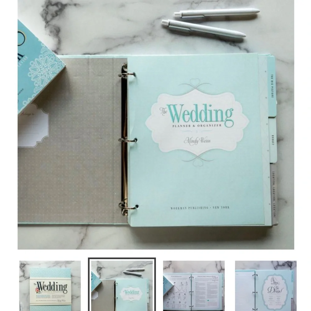 NWOT Mindy Weiss “The Wedding Planning and Organizer”